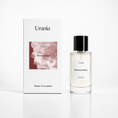 Cargar la imagen en la vista de la galería, Perfume bottle and packaging of 'Urania Flowerotica' on a white background
